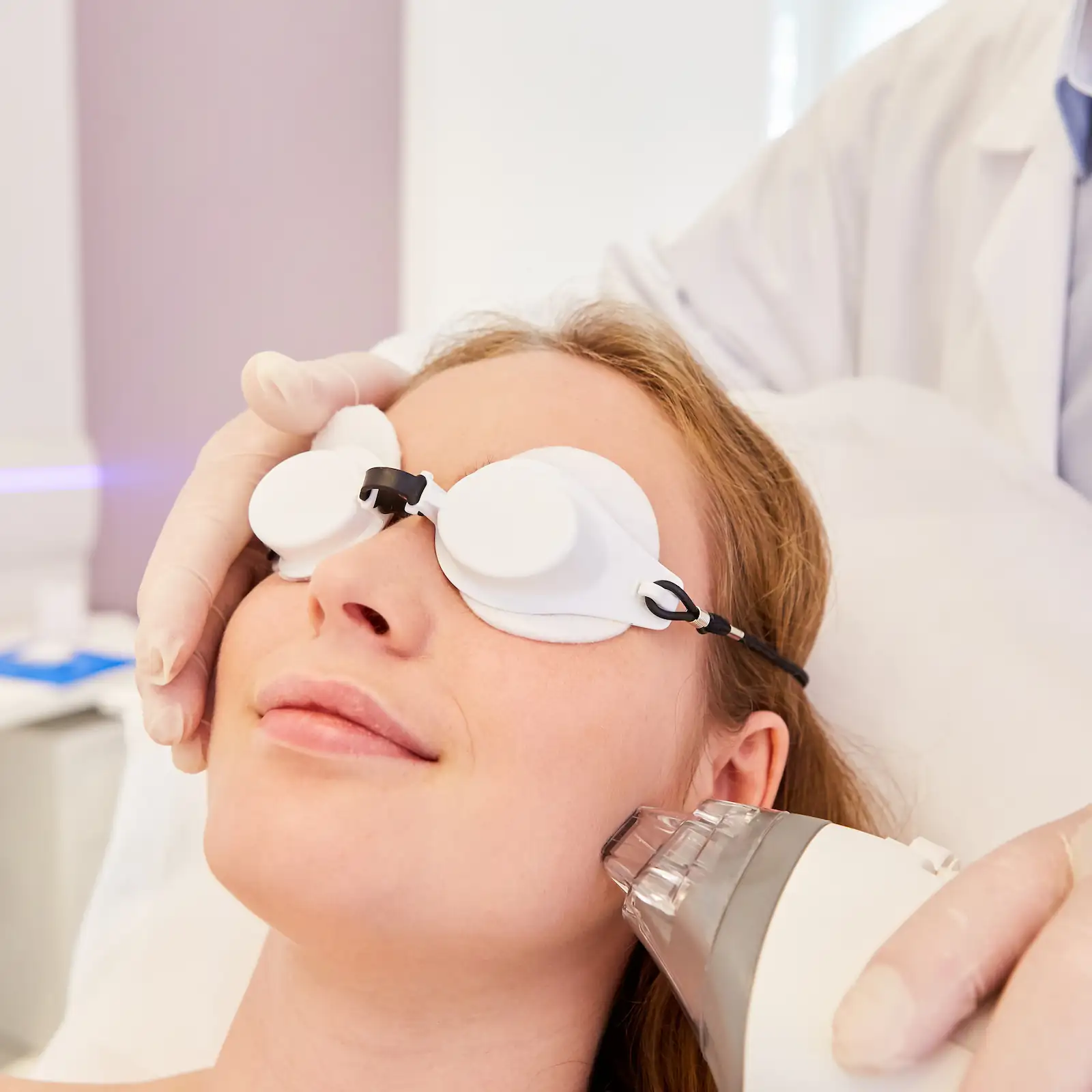 fraxel laser procedure closeup